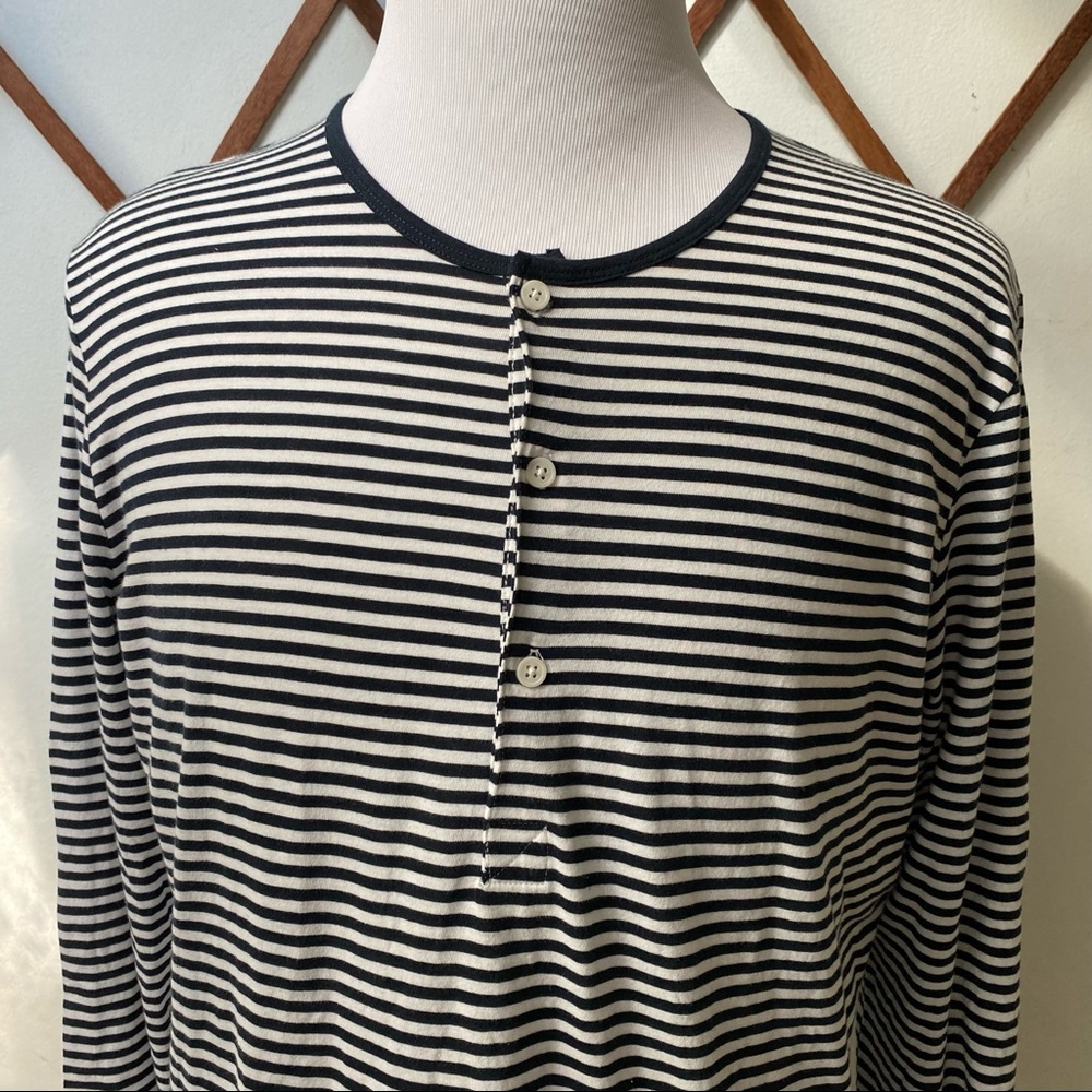 H&M Striped Henley Shirt - Picture 2 of 14